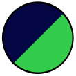 Navy / Lime