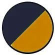 Navy / Neon Orange
